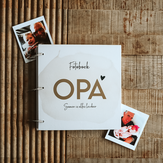 Fotoboek Opa - Samen is alles leuker