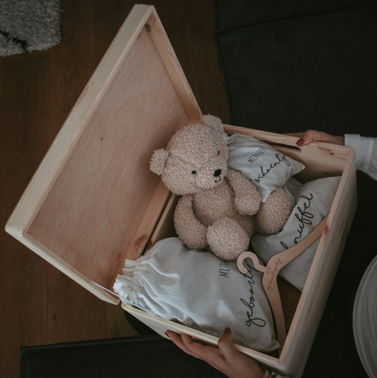 Houten Memorybox - Baby/Zwanger