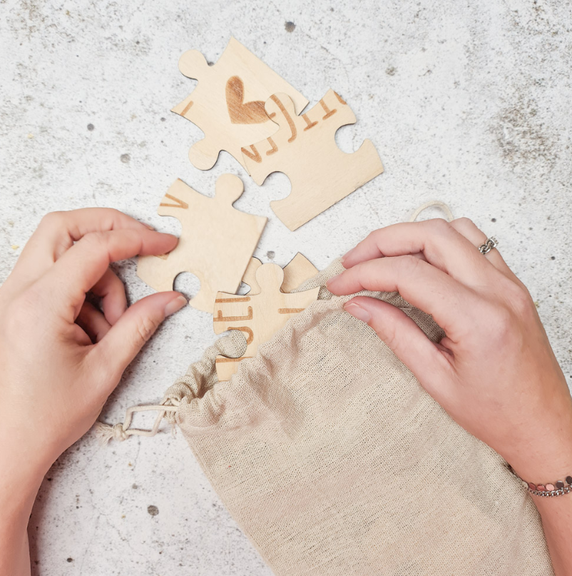 Houten Puzzel Jullie Worden Oom & Tante!