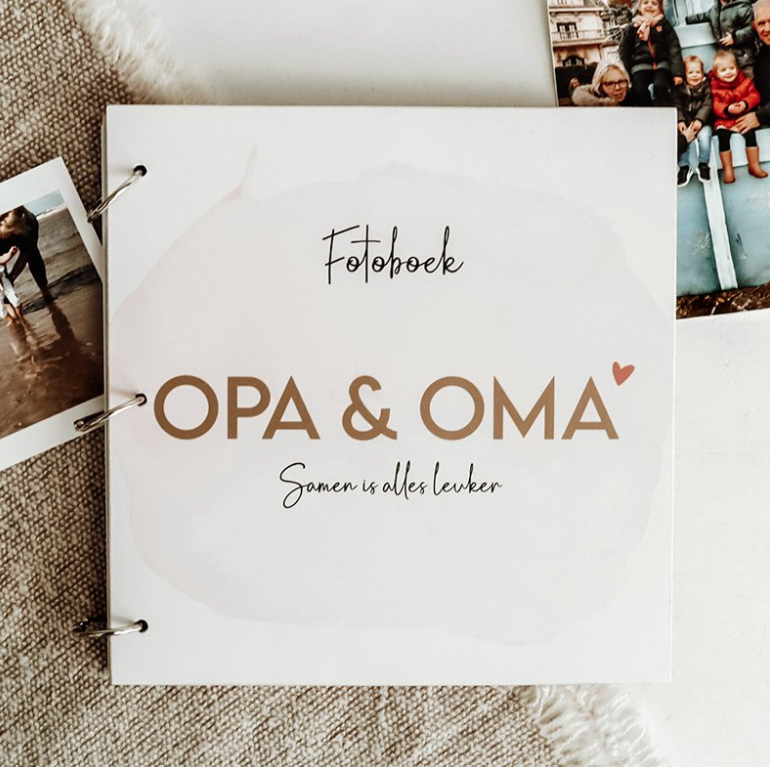 Fotoboek Opa & Oma - Samen is alles leuker