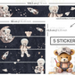 Bed sticker: Astronaut Teddy