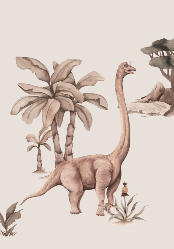 Poster Set van 3: Dinosaurussen