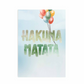 Poster Set van 3:  Hakuna Matata