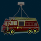Dalber Hanglamp Brandweerauto - Glow In The Dark